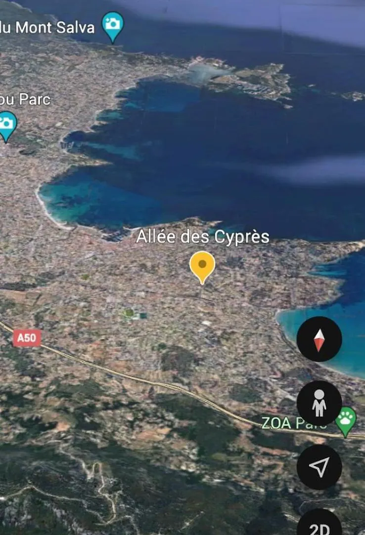 Appart, Vue Mer Exceptionnelle A Sanary, A Pied 10Mn Criques Et Plage Sanary-sur-Mer